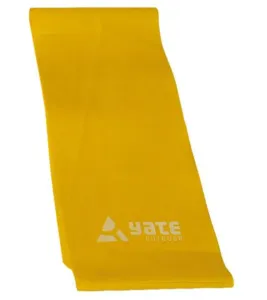 Ausbildung Gürtel Fit Band 25mX15cm, ausgereift, gelb
