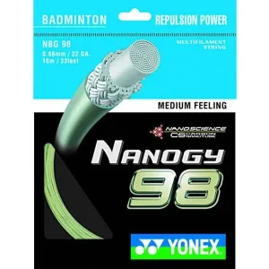 Yonex NANOGY 98 Badminton Bespannung, golden, größe