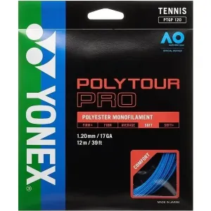 Yonex POLY TOUR PRO 120 Tennissaiten, blau, größe