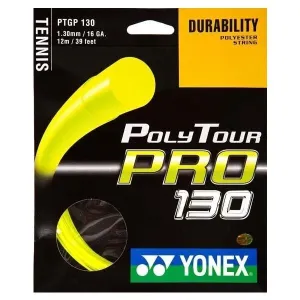 Yonex POLY TOUR PRO 130 Tennissaiten, gelb, größe