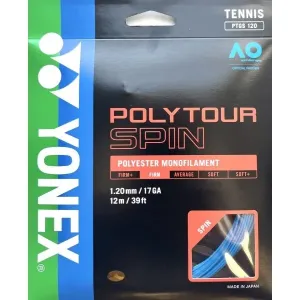 Yonex POLY TOUR SPIN Tennissaiten, blau, veľkosť os