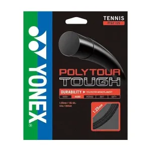 Yonex POLY TOUR TOUGH Tennissaiten, schwarz, größe