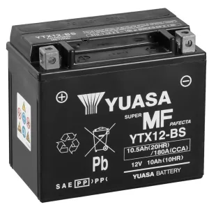 Yuasa YTX12 (WC) Batterie De Moto Sans Entretien Größe