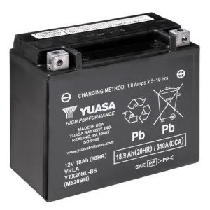 Yuasa YTX20HL (WC) Batterie De Moto Sans Entretien