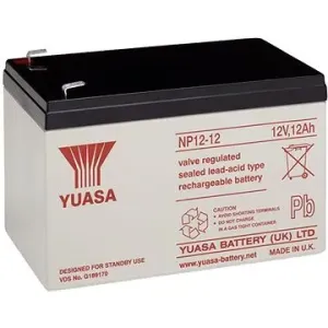YUASA 12V 12Ah wartungsfreie Bleibatterie NP12-12