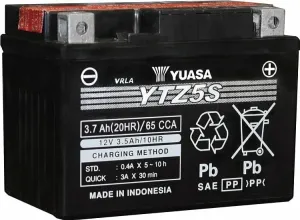 Yuasa Battery YTZ5S #1422470