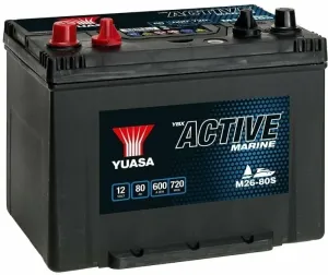Yuasa Battery M26-80S Active Marine 12 V 80 Ah Akkumulator