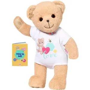 BABY born Teddybär - weiße Kleidung