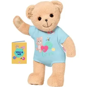 BABY geboren Teddybär - blaue Kleidung
