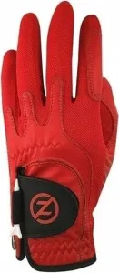Zero Friction Cabretta Elite Men Golf Glove Left Hand Red One Size