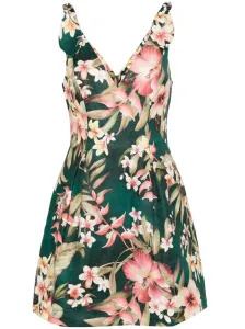 ZIMMERMANN - Floral Print Linen Mini Dress