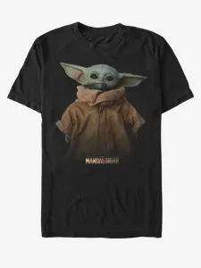 ZOOT.Fan Star Wars Baby Yoda Mandalorian T-Shirt Schwarz