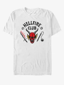 ZOOT.Fan Netflix Hellfire Club Stranger Things T-Shirt Weiß