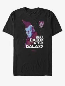 ZOOT.Fan Marvel Best Daddy In The Galaxy Yondu Strážci Galaxie T-Shirt Schwarz