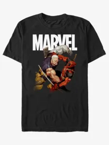 ZOOT.Fan Marvel Deadpool Fight T-Shirt Schwarz