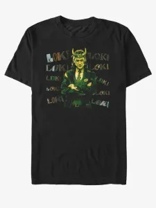 ZOOT.Fan Marvel Loki Chaotic T-Shirt Schwarz