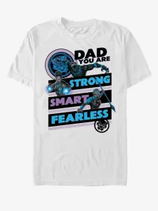 ZOOT.Fan Marvel Panther Dad T-Shirt Weiß