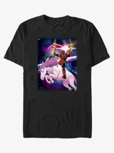 ZOOT.Fan Marvel Taco Unicorn T-Shirt Schwarz
