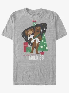 ZOOT.Fan Star Wars Leia a Chewbacca - Kiss a Wookiee T-Shirt Grau #1427115