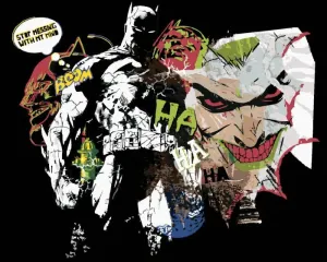 Zuty Malen nach Zahlen Batman- und Joker-Comics