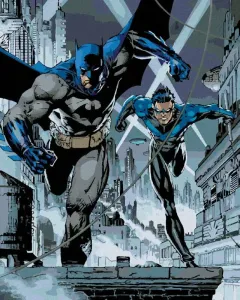 Zuty Malen nach Zahlen Batman und Nightwing