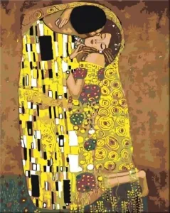Zuty Malen nach Zahlen Kuss (Gustav Klimt) #89723