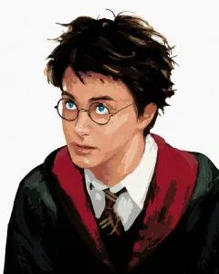 Zuty Malen nach Zahlen Porträt von Harry Potter